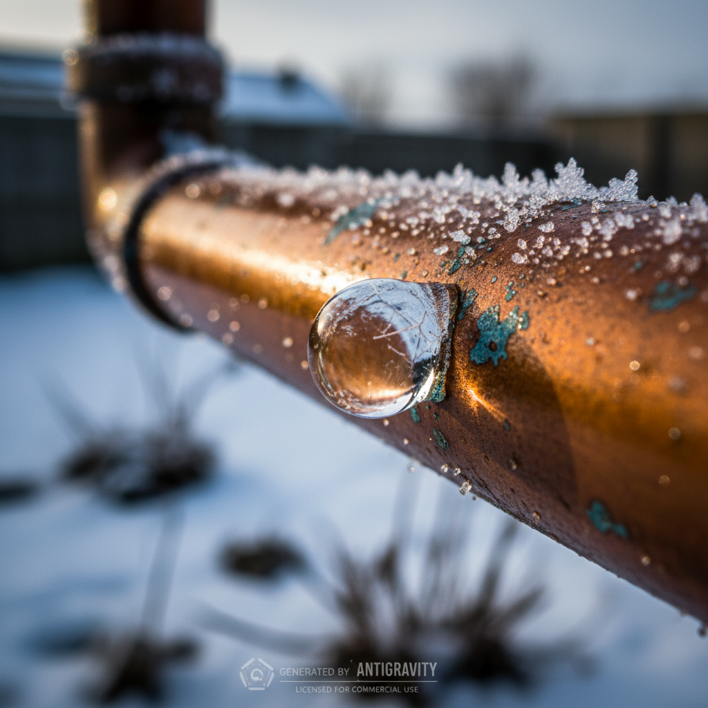 Preventing water leaks in winter